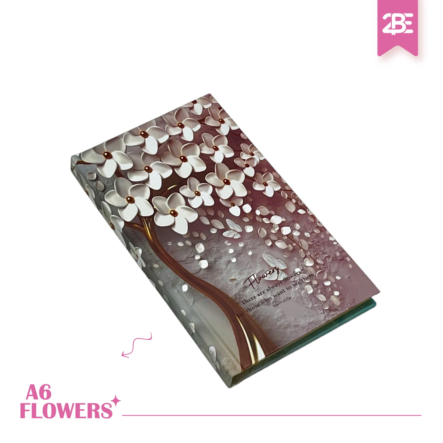 Flowers A6 Notebook (LONG)