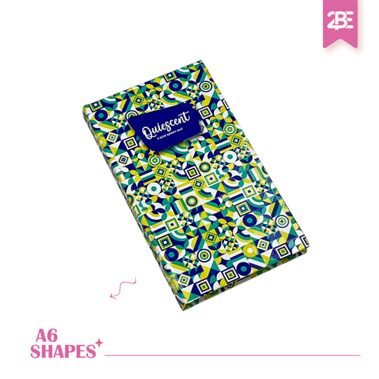 Shapes A6 Notebook (LONG)