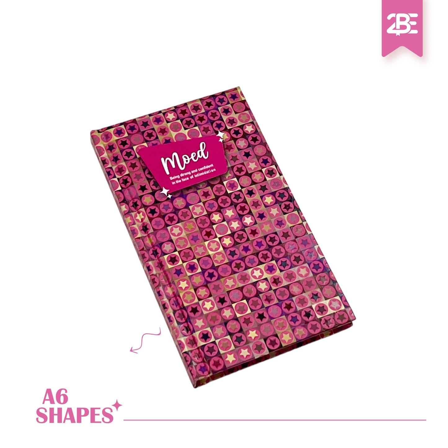 Shapes A6 Notebook (LONG)